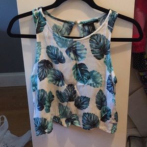 Never worn forever 21 floral top